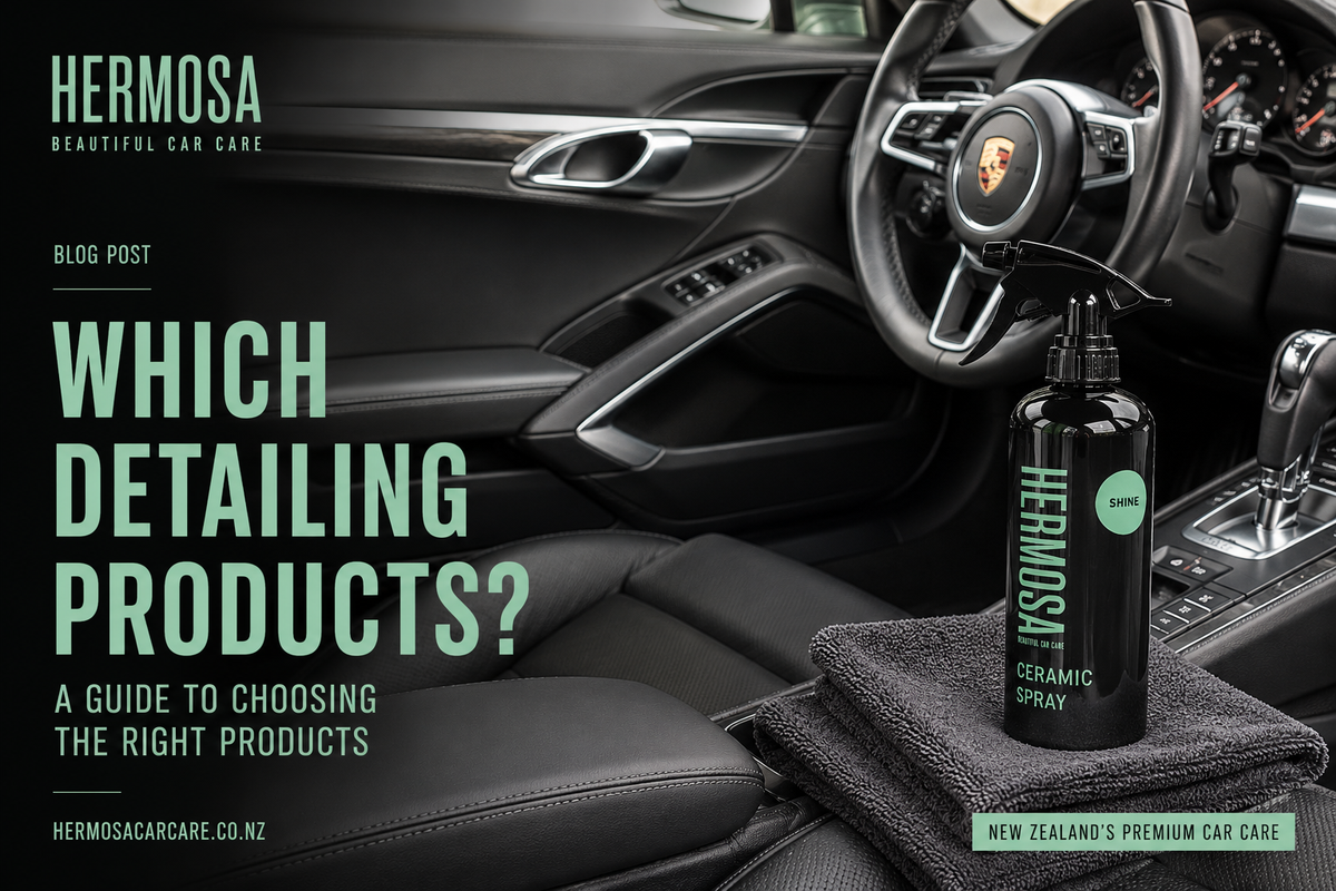 Which Car Detailing Products Are Safe for Car Paint in New Zealand?