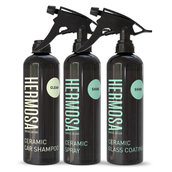 Ceramic Glass Coating, Ceramic Spray & Car Shampoo Bundle - Winter Sale