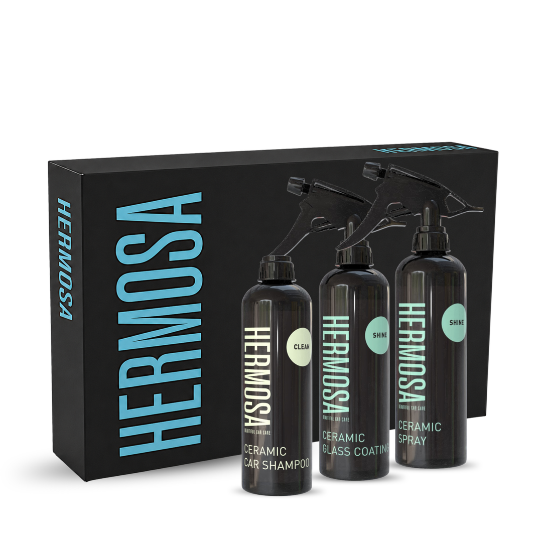 Ceramic Glass Coating, Ceramic Spray & Car Shampoo Bundle - Winter Sale