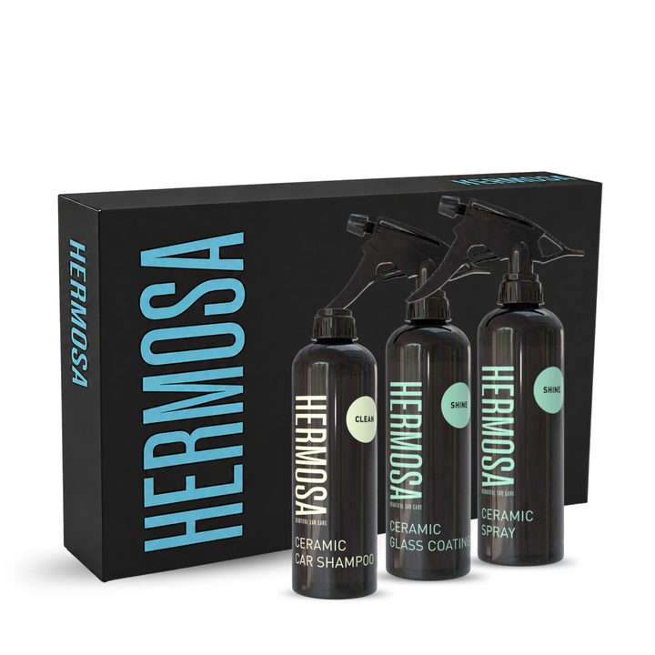 Ceramic Glass Coating, Ceramic Spray & Car Shampoo Bundle - Winter Sale
