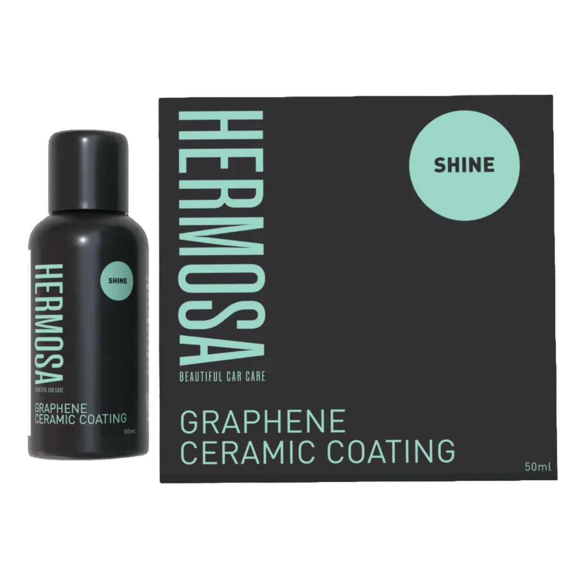 Hermosa Graphene Ceramic Coating 50ml bottle and product box