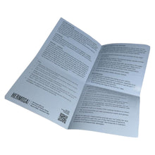 Back of the Hermosa Graphene Ceramic Coating instruction leaflet