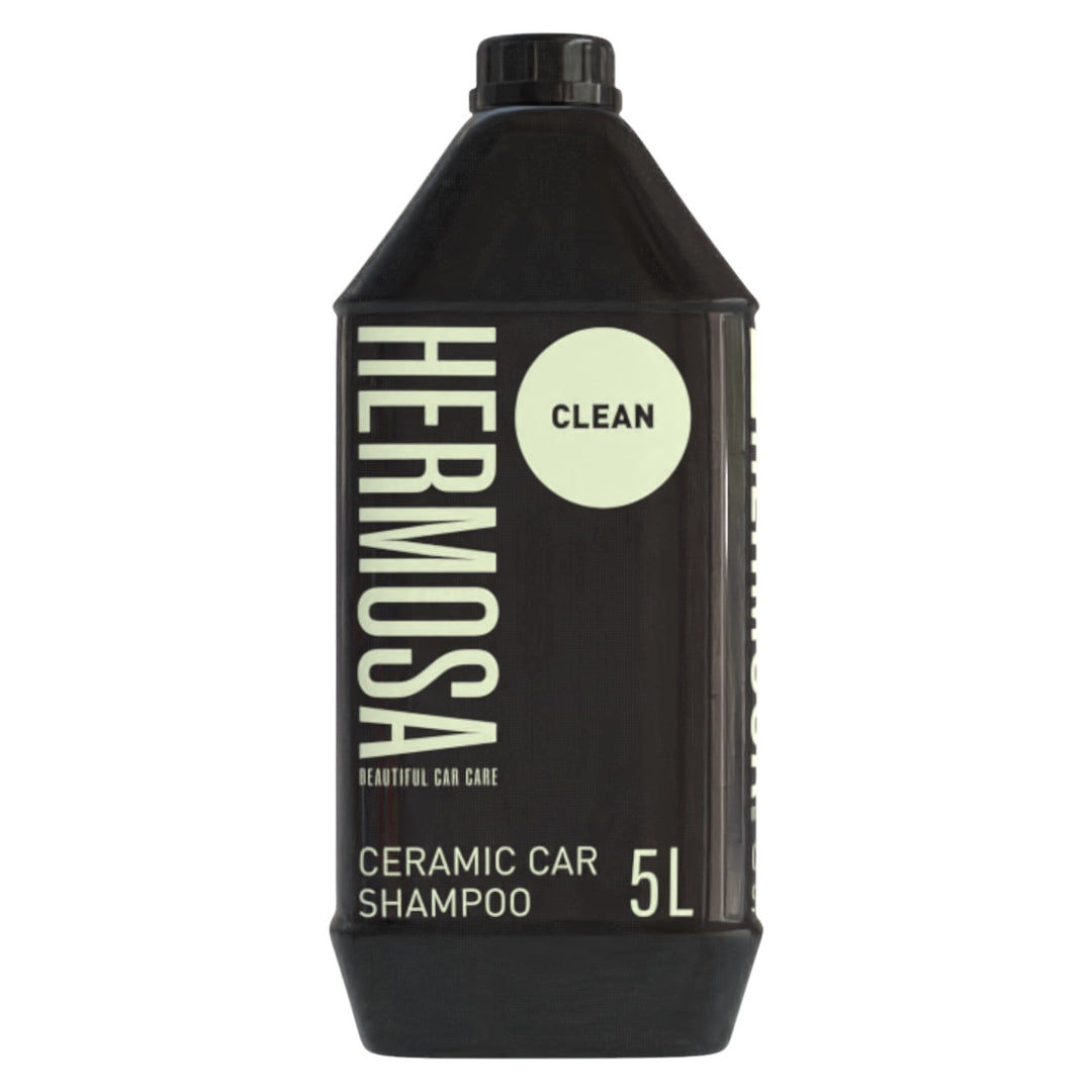 5L Hermosa Ceramic Car Shampoo bottle with clean label and minimalist design.