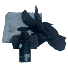 Hermosa Graphene Ceramic Coating kit with bottle, applicator block, gloves and microfibre cloth