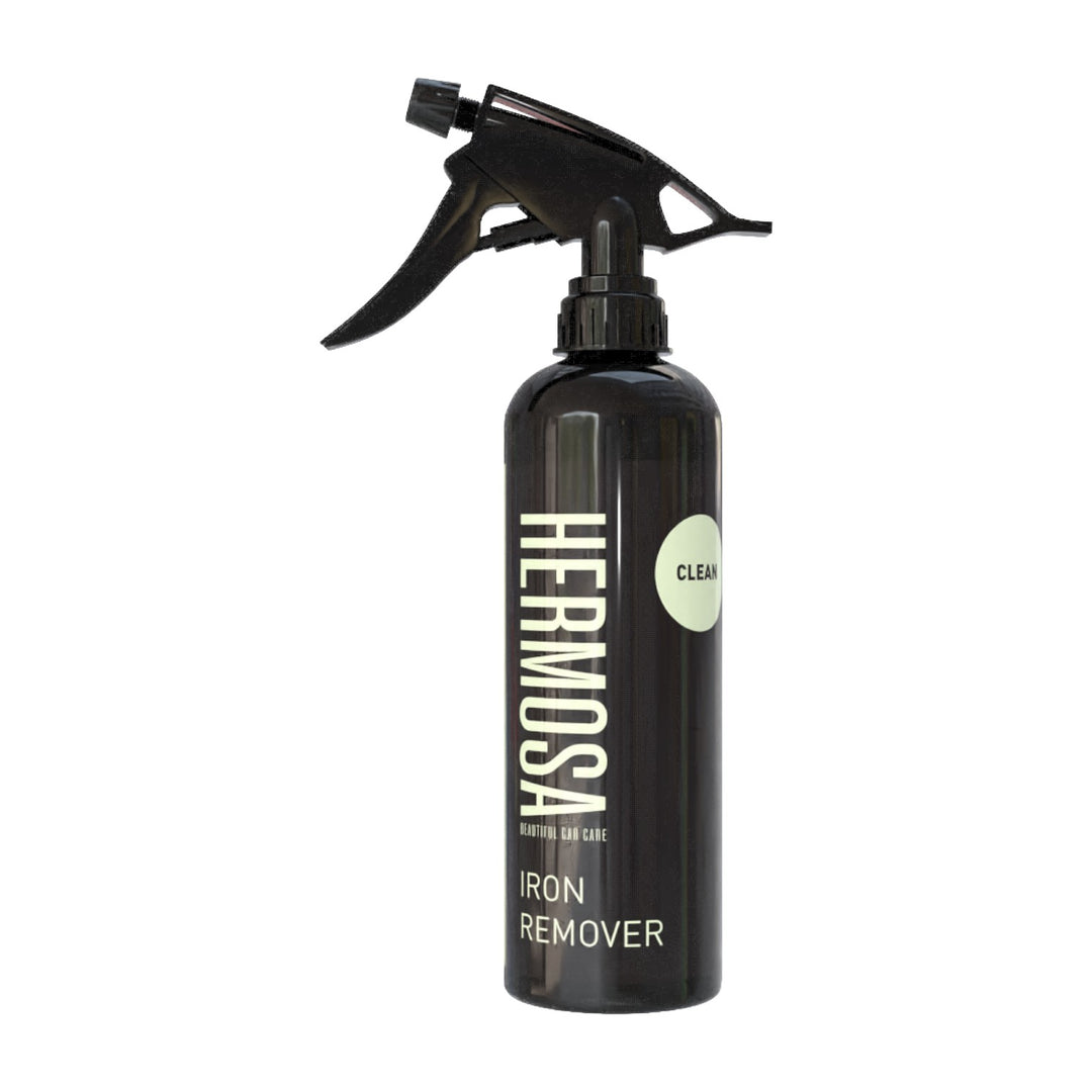 HERMOSA Iron Remover spray bottle for cleaning hair care products