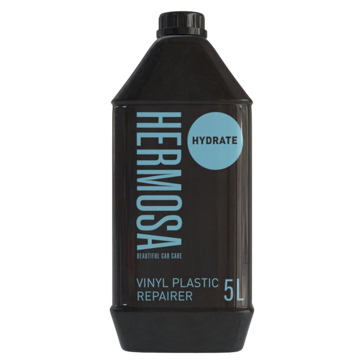 Hydrate Vinyl Plastic Repairer 5L Bottle by Hermosa - Beautiful Car Care