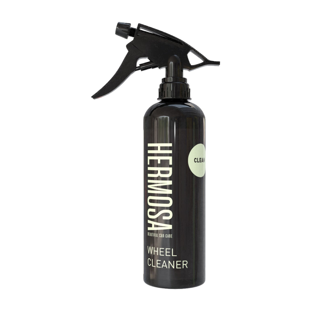 Hermosa Wheel Cleaner spray bottle for car care and detailing