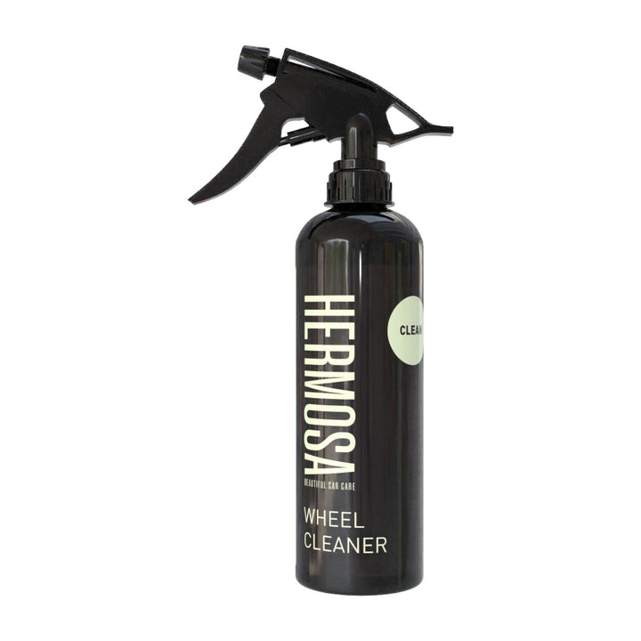 Hermosa Wheel Cleaner spray bottle for car care and detailing